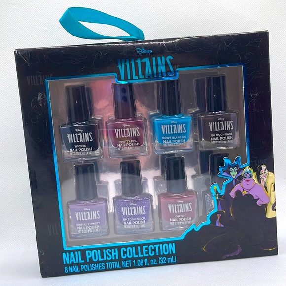 🆕 Taste Beauty “Disney Villains” 8-Piece Limited Edition Nail Polish Collection - Picture 3 of 9